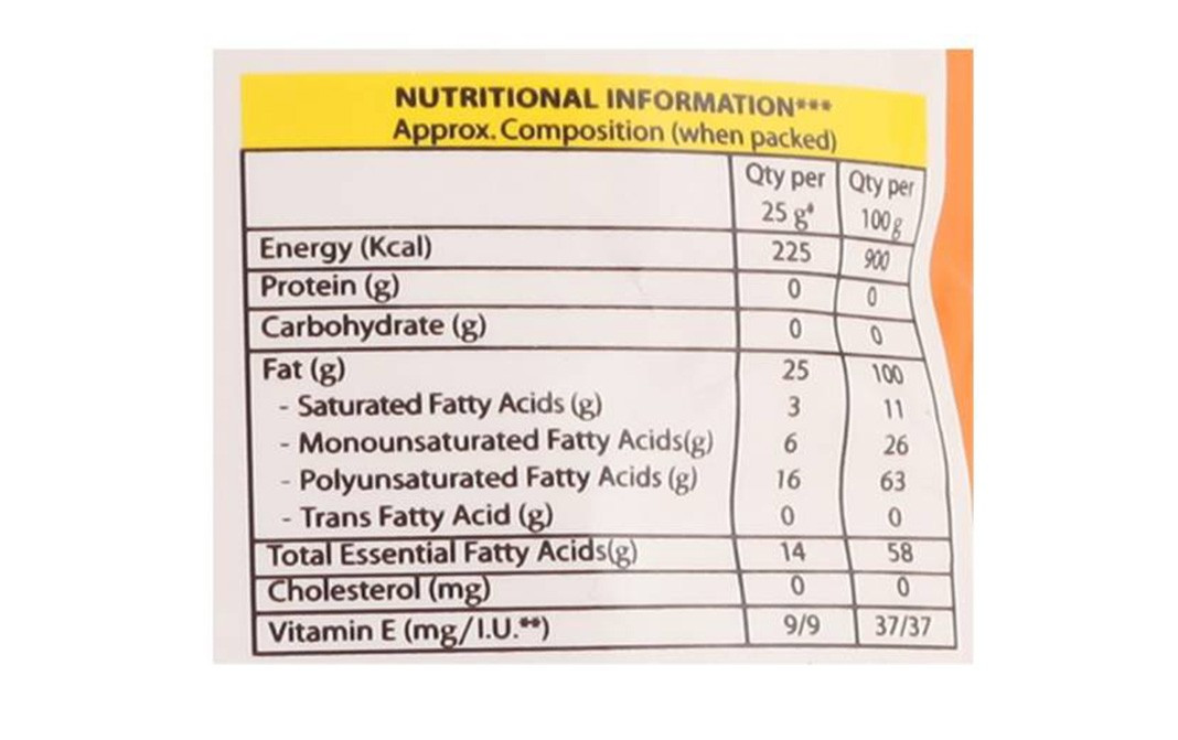 Sundrop Gold Lite Refined Blended Oil   Pack  1 litre